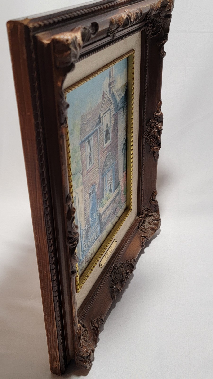 MARTY BELL PAINTING LITHOGRAPH ARUNDEL ROW 1993 NUMBERED AND SIGNED 265 OF 750