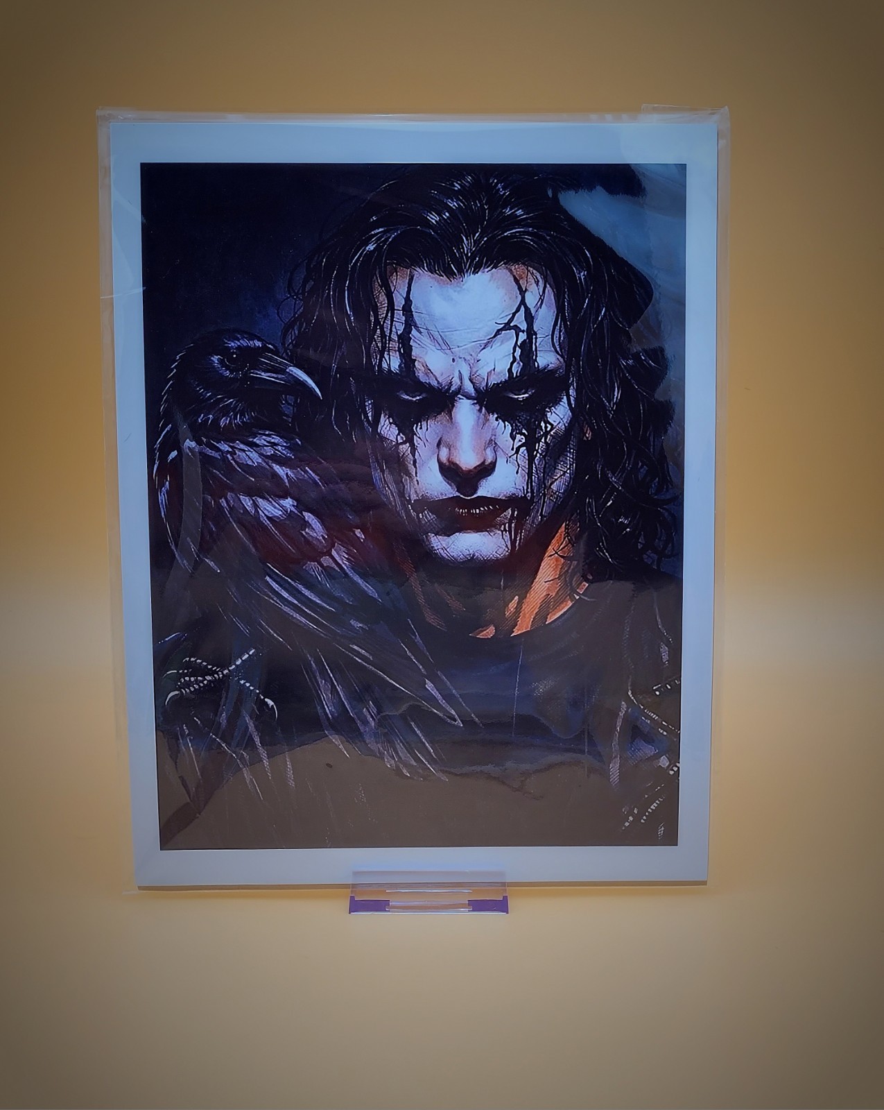 The Crow Gothic Glossy Laminated 8×11 Art Print