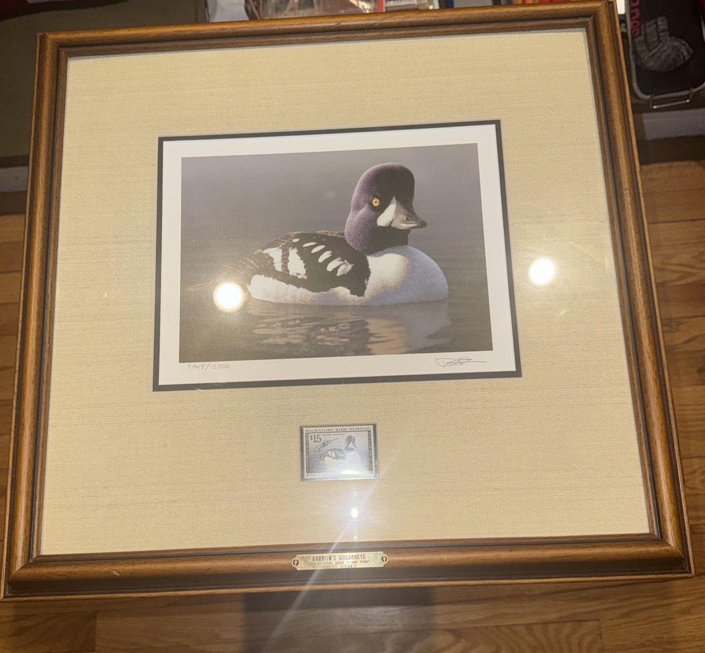 1998 ROBERT STEINER FEDERAL DUCK STAMP PRINT SIGNED & NUMBERED