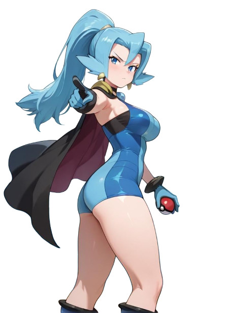 Clair Pokemon Waifu Sticker 6″ Anime Car Decal Weatherproof