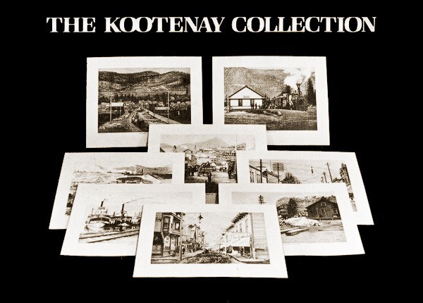 The Kootenay Collection -“Sproats Landing -1892” Historical Pencil Drawing Print