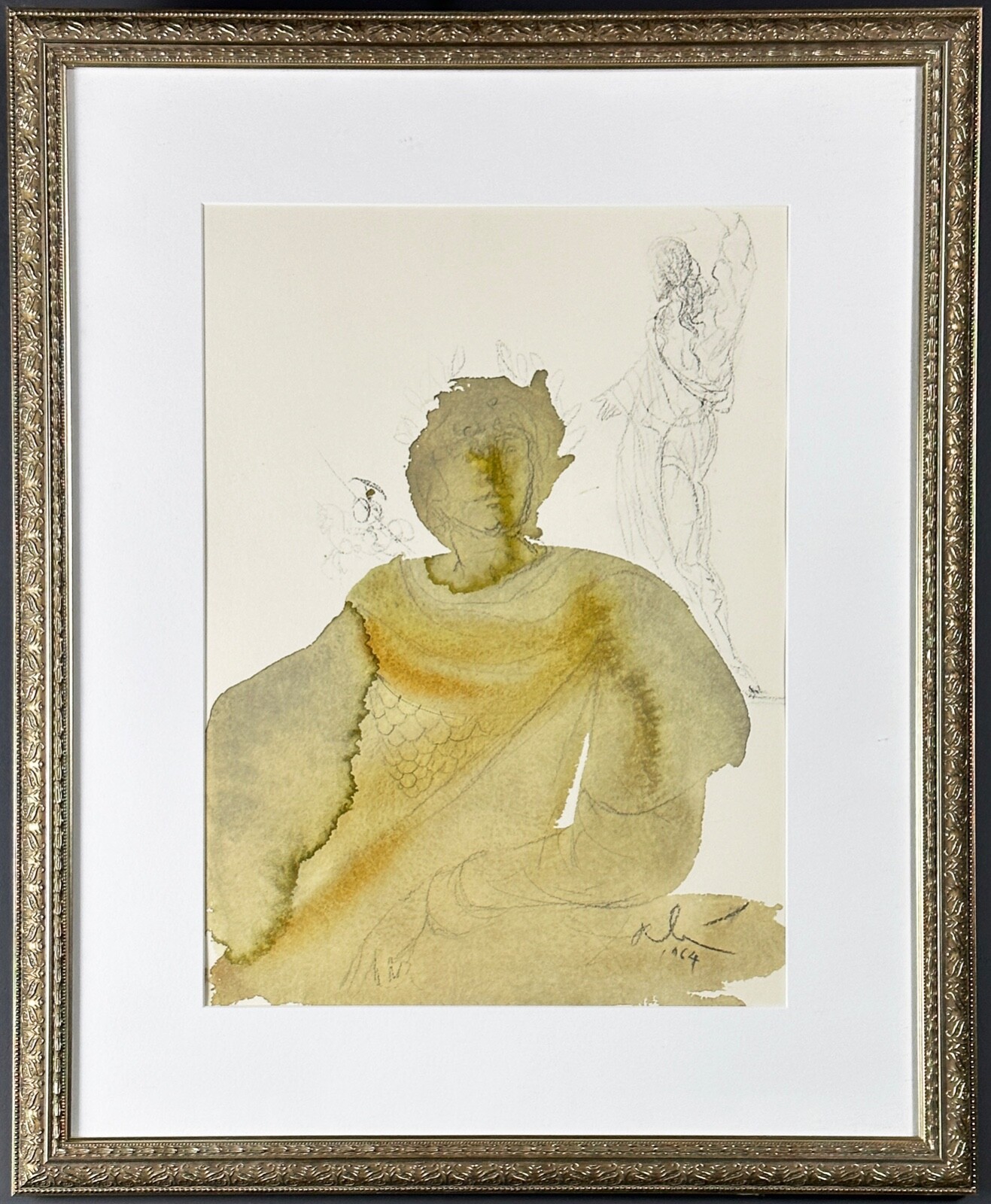 SALVADOR DALI Biblia Sacra Original Lithograph, COA