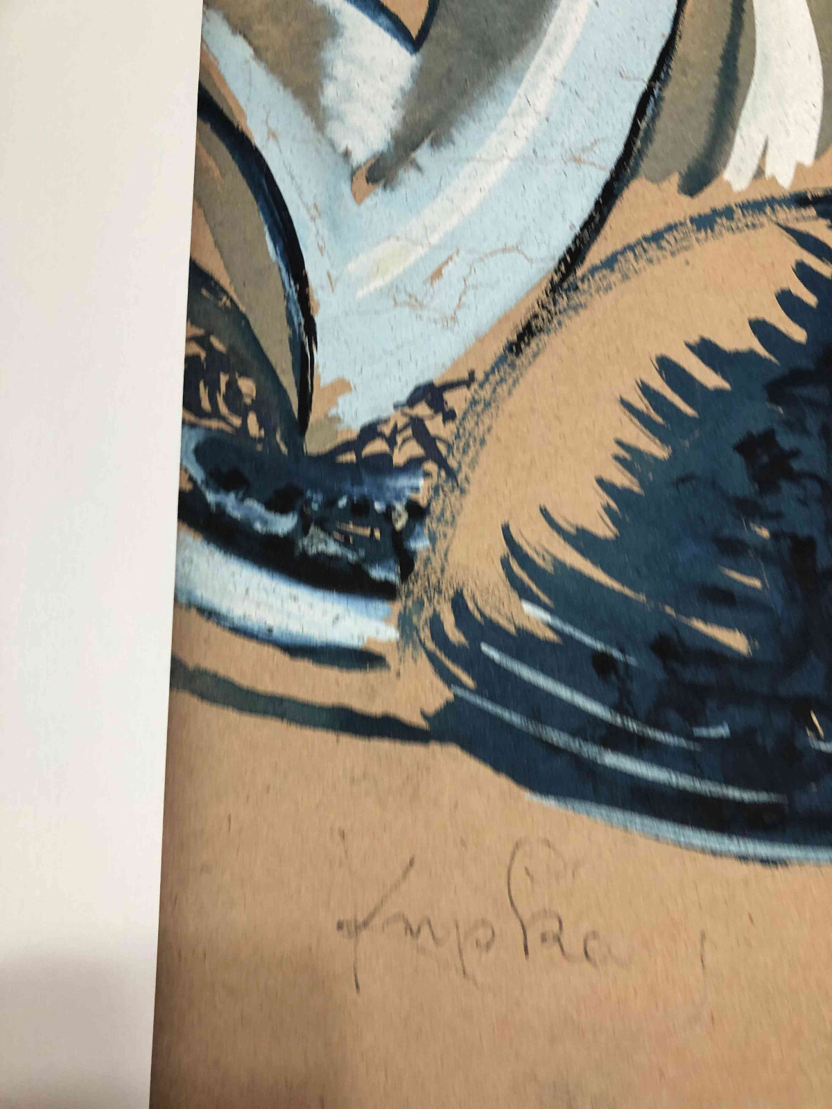 Frantisek Kupka Lithography off set cm 50×70 signing on plate with certificate