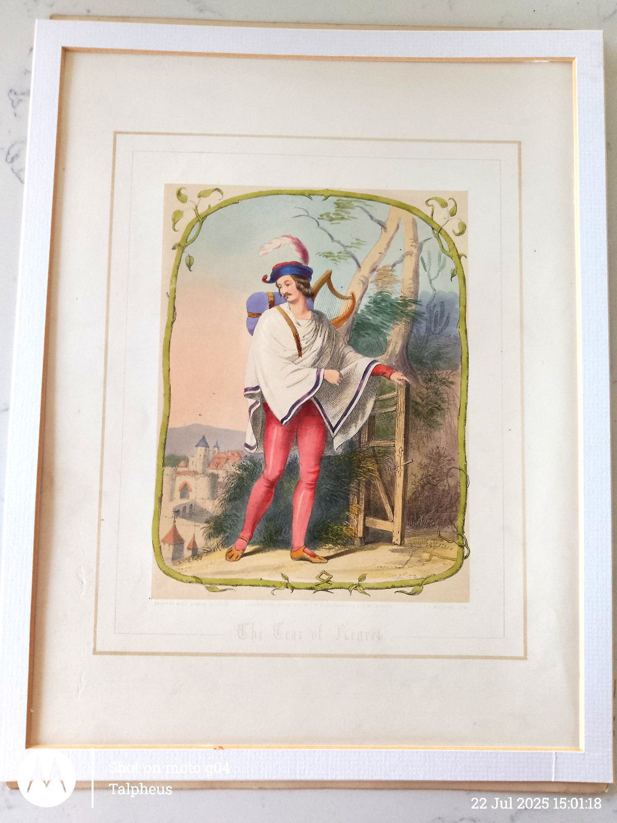 Jessie MacLeod Tear of Regret Ackermann 1851 T H Maguire Litho.