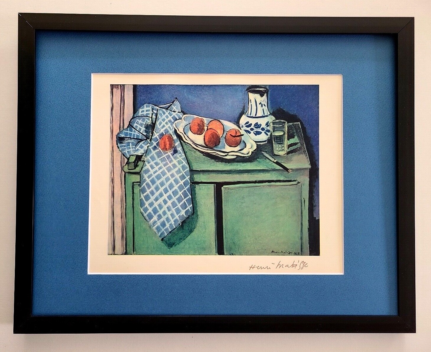 HENRI MATISSE CIRCA 1948 AWESOME SIGNED PRINT MATTED 11 X 14 + BUY IT NOW!! #1