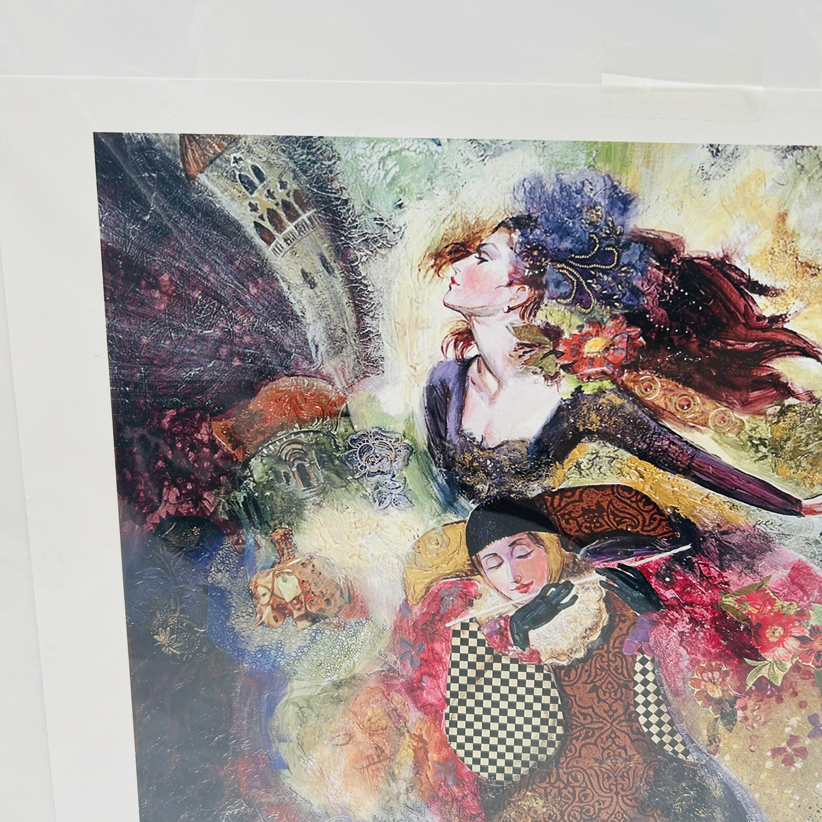 Art Print Signed Martinique Venetian Celebration Lithograph Limited Edition