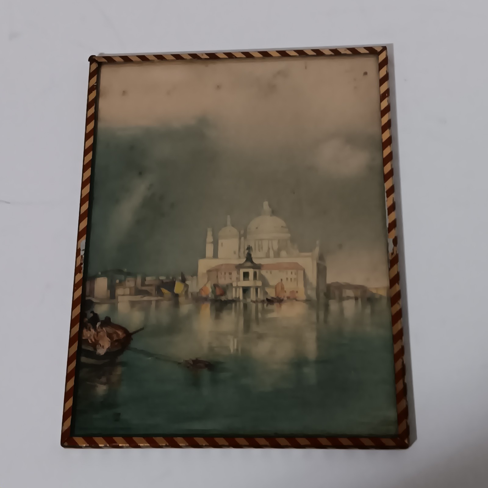 Vintage Replica of Thomas Moran “Venice” panting, in antique frame, see photos