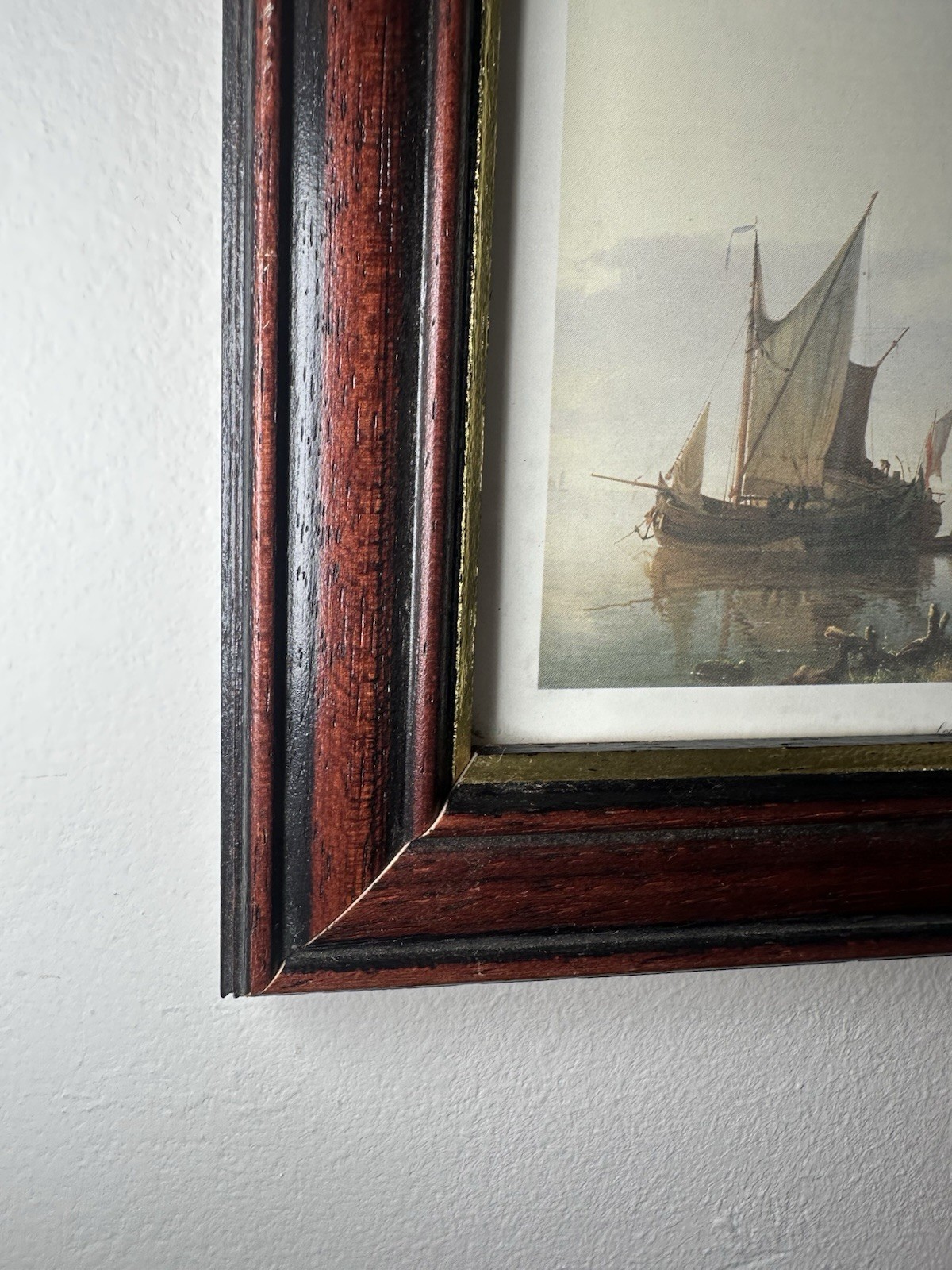 Sailing Ships Fishing Boats Loading Work and Disembarking Pair of Art Prints