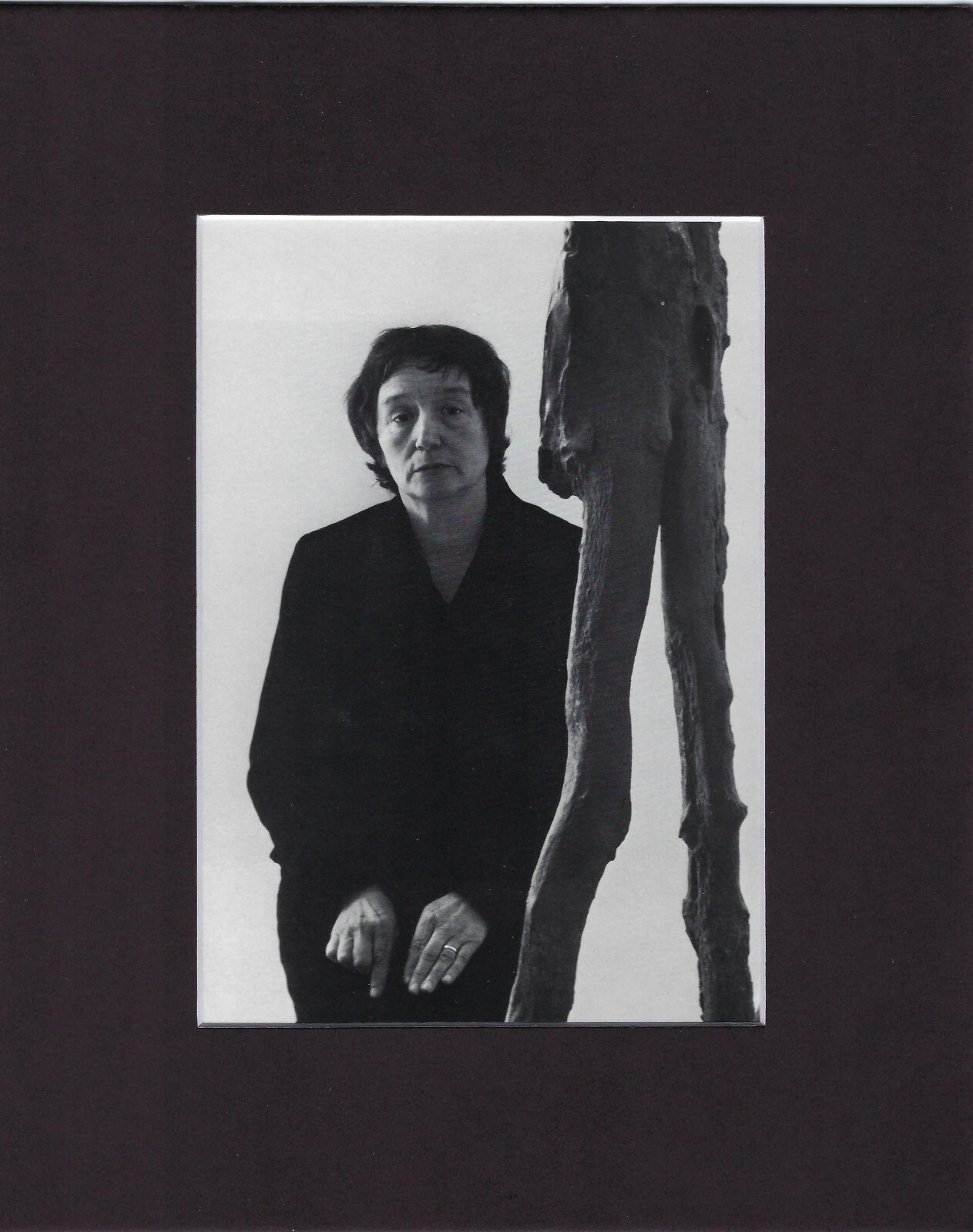 8X10″ Matted Print Art Portrait Picture Arnold Newman: Germaine Richier, 1956