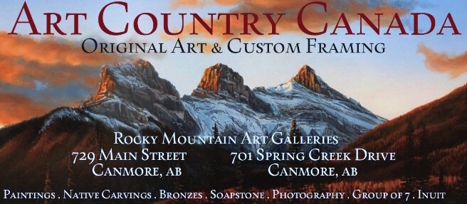 DANIEL SMITH Maternal Bond Canvas S/N art Mountain Goats Award Winning Artist