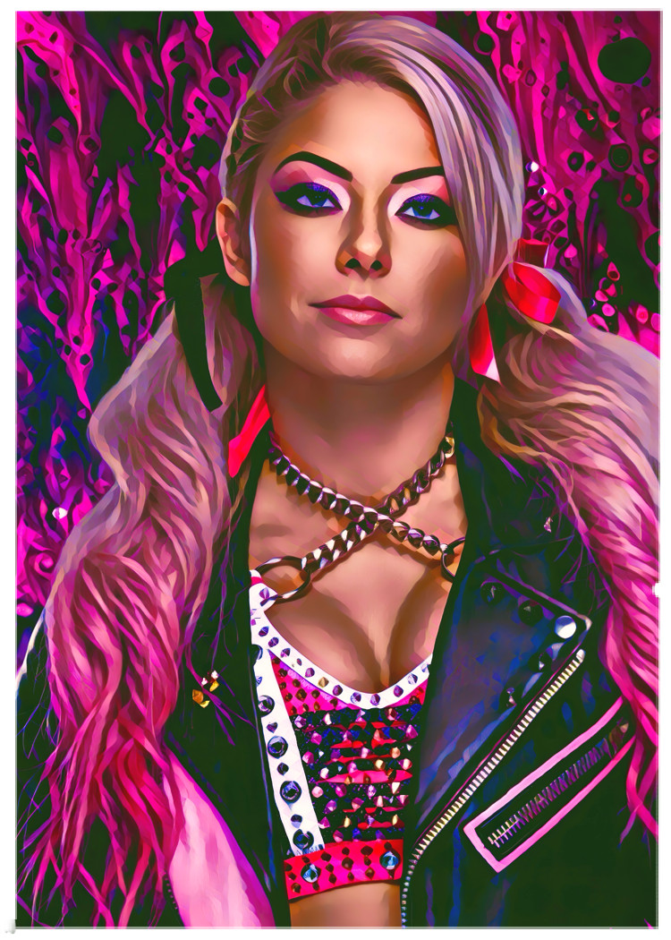 ALEXA BLISS * Fun Novelty * WRESTLERS * Art Card * ATC ACEO