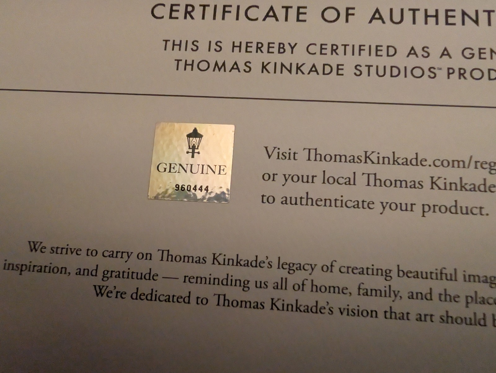Thomas Kinkade Studios Disney Mickey & Minnie in Paris Framed Authentic