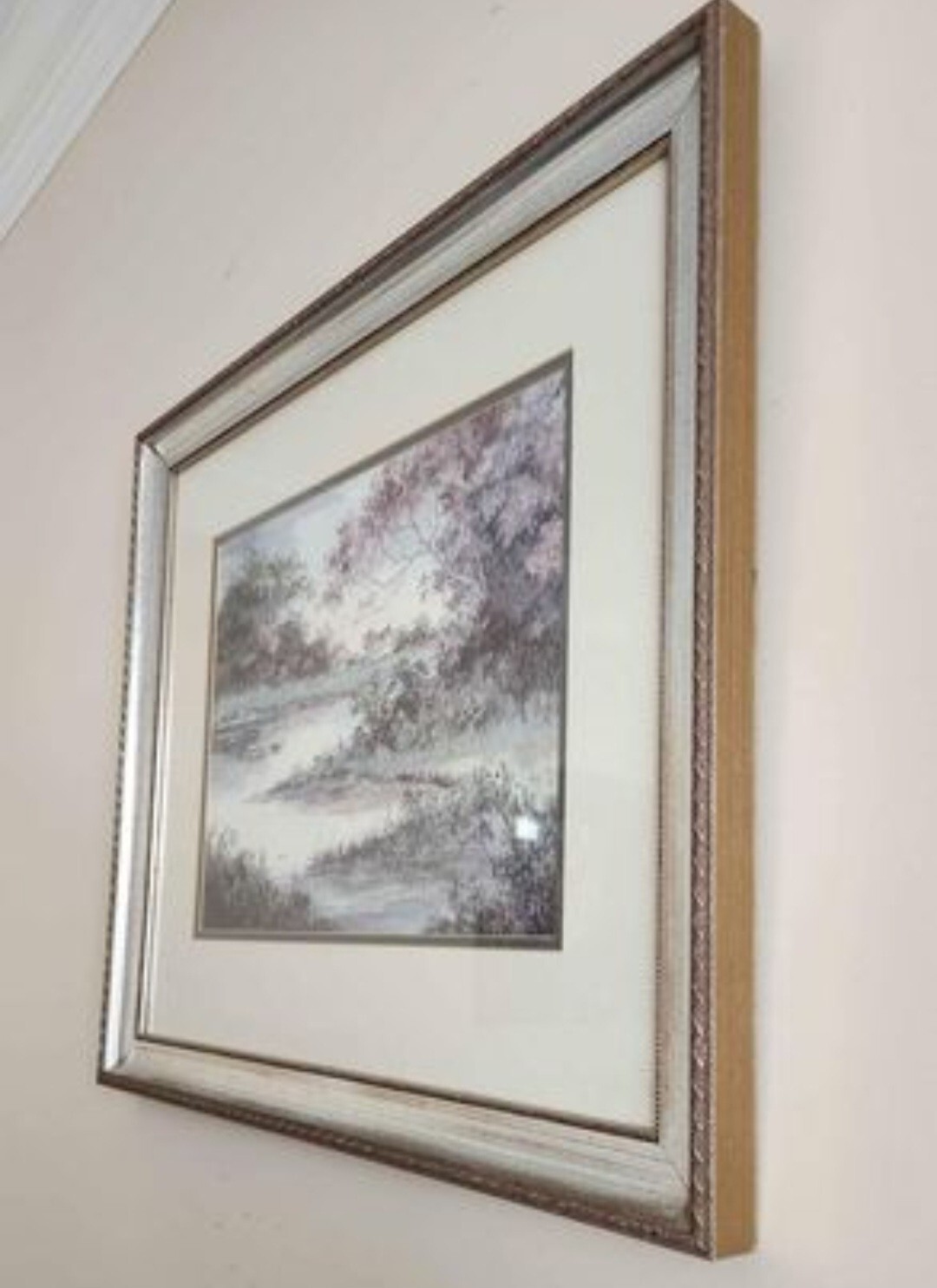 Two (2) Mary Vincent Bertrand Signed/Numbered Framed Painting Prints 22″ x 19.5″