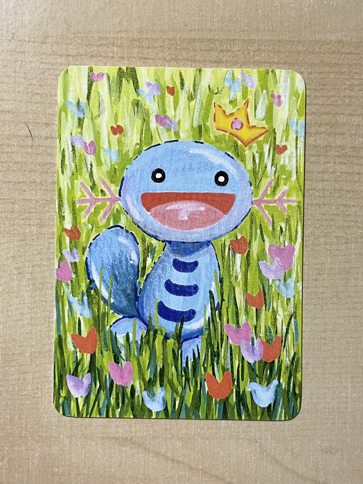 ACEO PRINT Wooper Pokemon Anime Illustration LIMITED EDITION paulajean.art