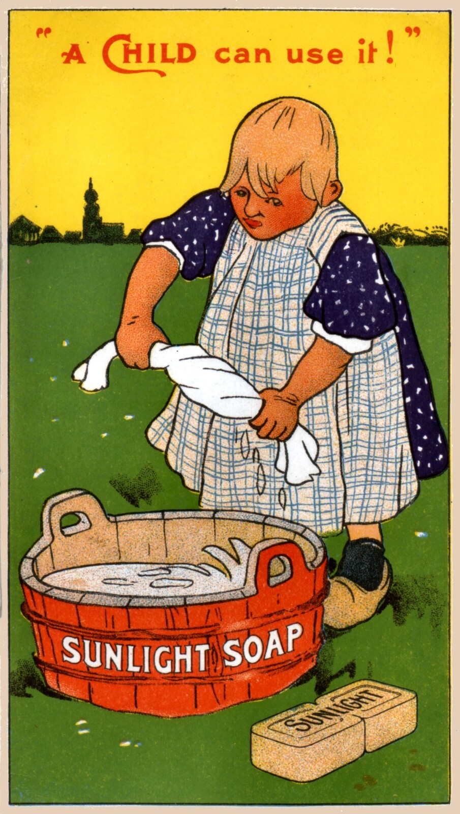 Sunlight Soap 06 Ad 11 x 17 Giclee Reproduction Print Premium Matte Paper