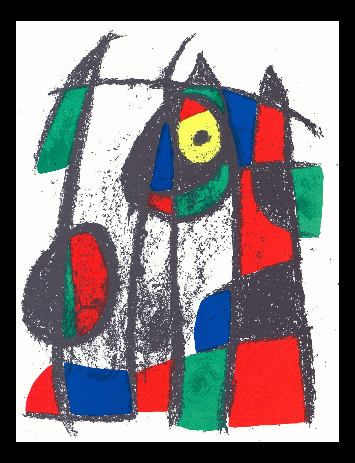 1975 Joan Miró Lithographs II – Lithograph VII