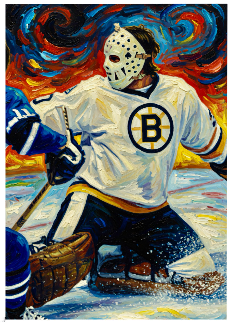 JIM CRAIG * Boston Bruins * HOCKEY * Illustrated Art Card * ATC ACEO