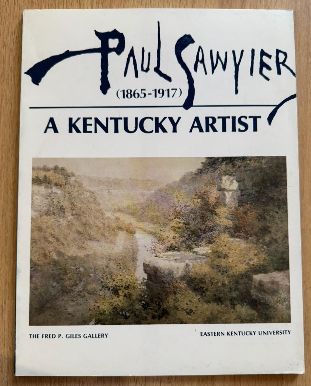 Kentucky Artist ~ Paul Sawyier ~ Giles Gallery ~ Feb 1975 ~ Shows 172 of his Pa