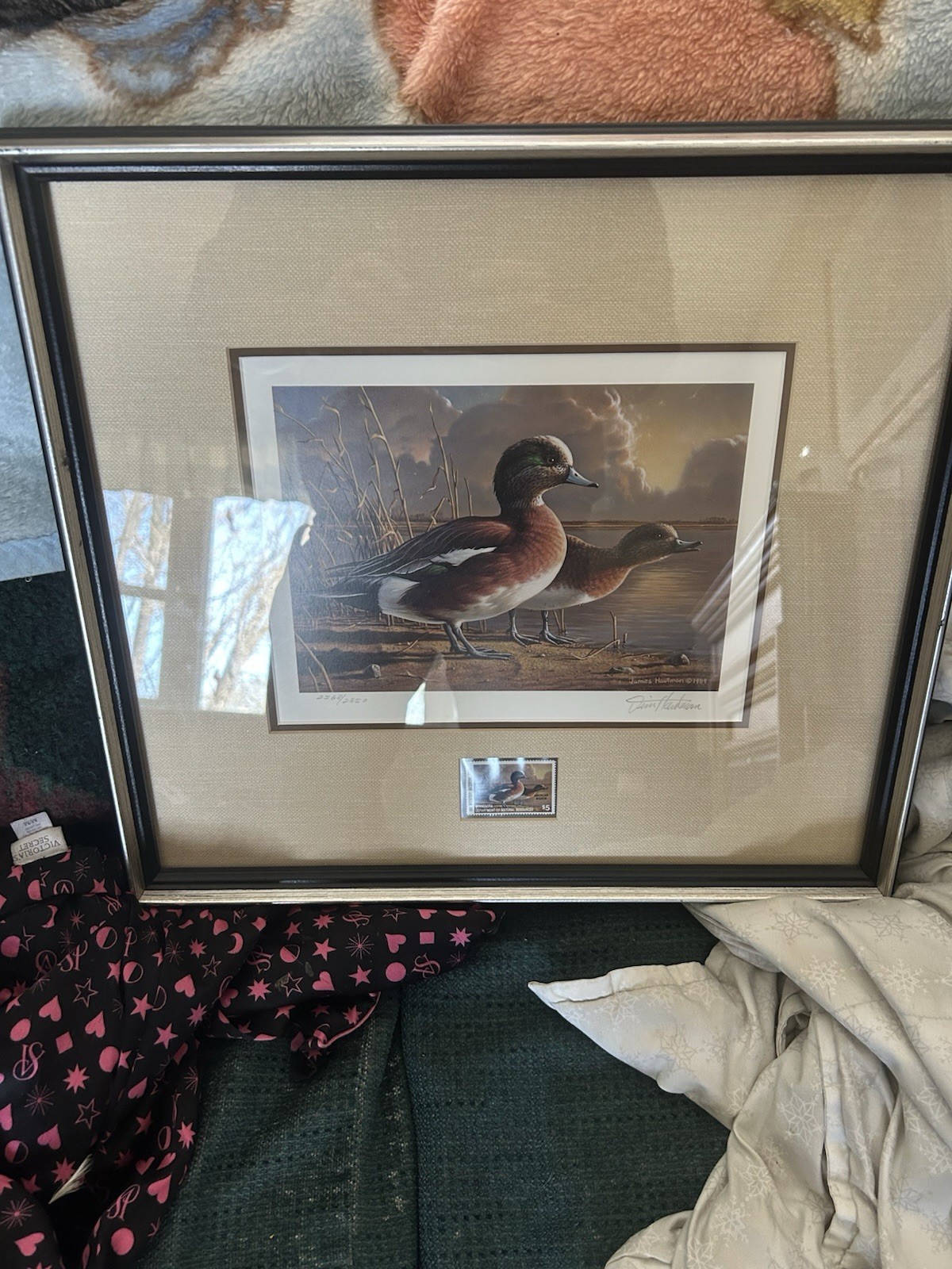 GORGEOUS MINNESOTA WATERFOWL STATE STAMP PRINT! HAUTMAN