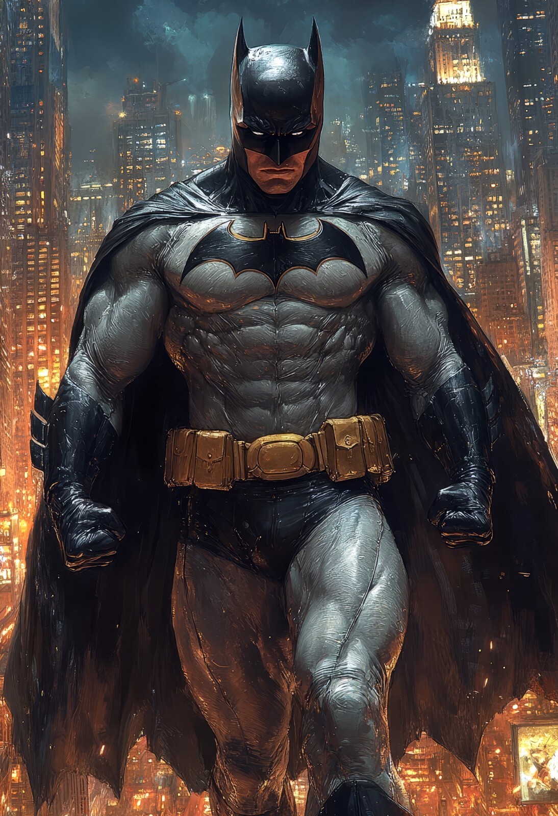 “Batman 30” 13×19 Fine Art Print Limited to Only 20 Hand-Numbered Copies