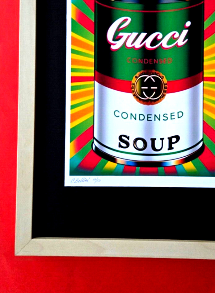 CHIARA BELLINI | GUCCI CONDENSED SOUP Hand Signed Authentic Print LtdEd COA