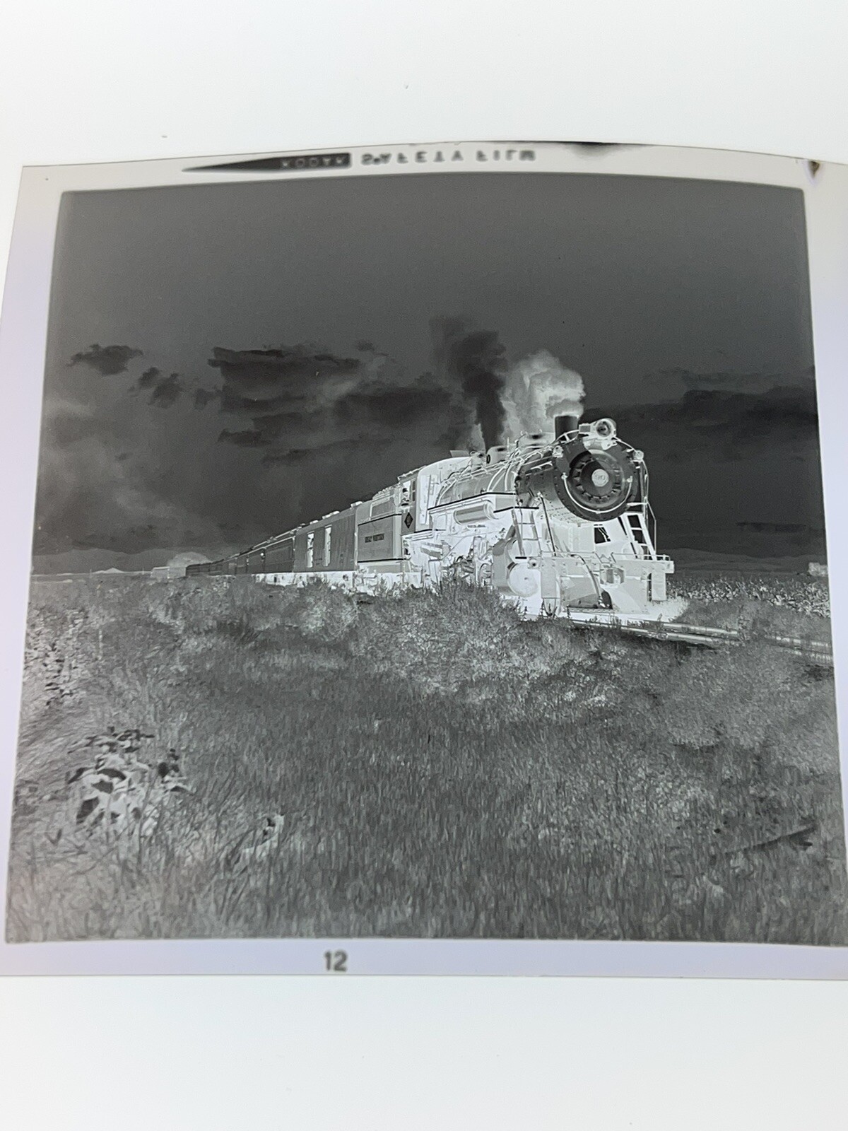 Sept 1963 GW 90 Great Western Railroad Longmont CO 2.5in Orig Negative 22