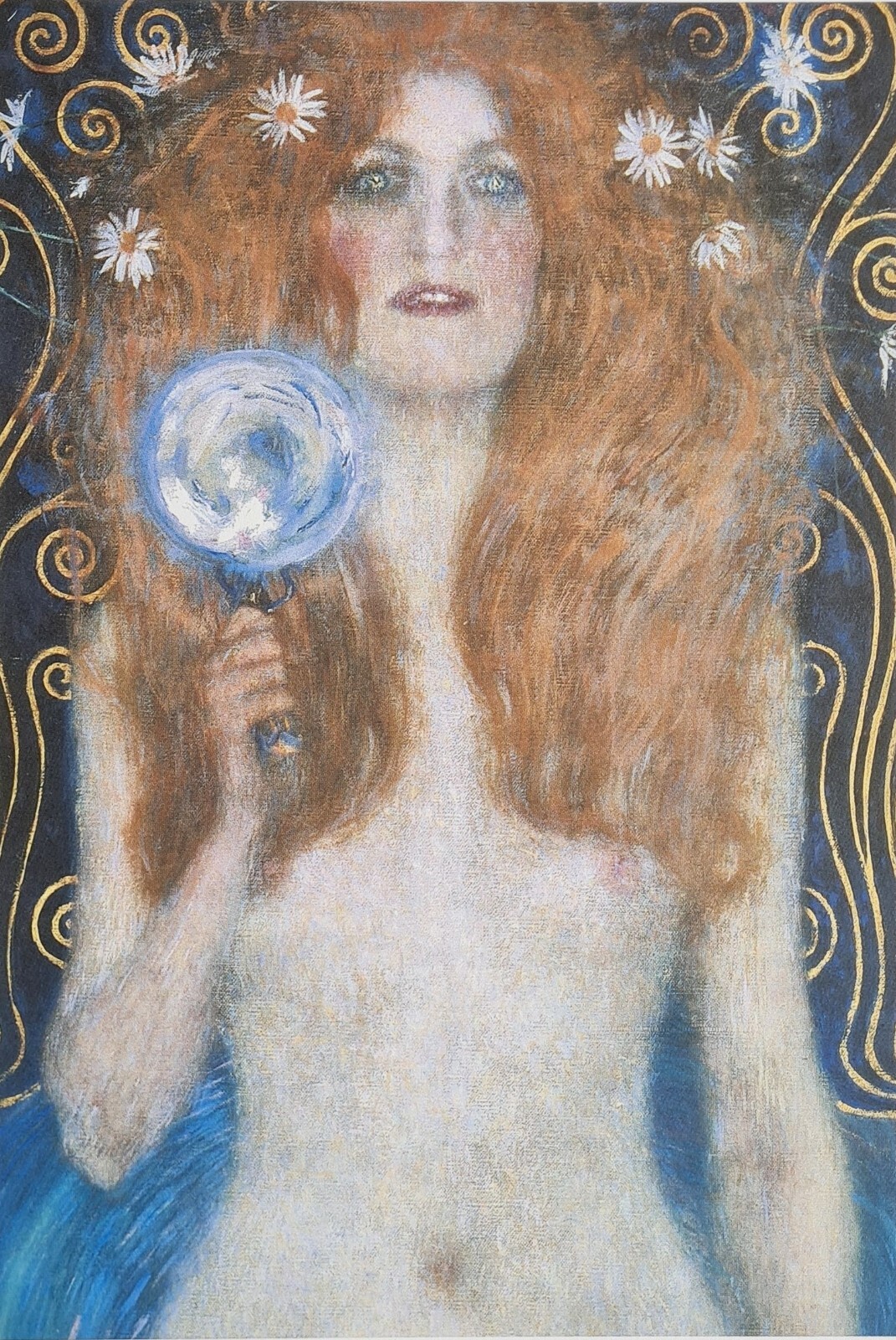 Gustav Klimt * Nuda Veritas * 70 x 50 cm * signed lithograph * limited # 83/200
