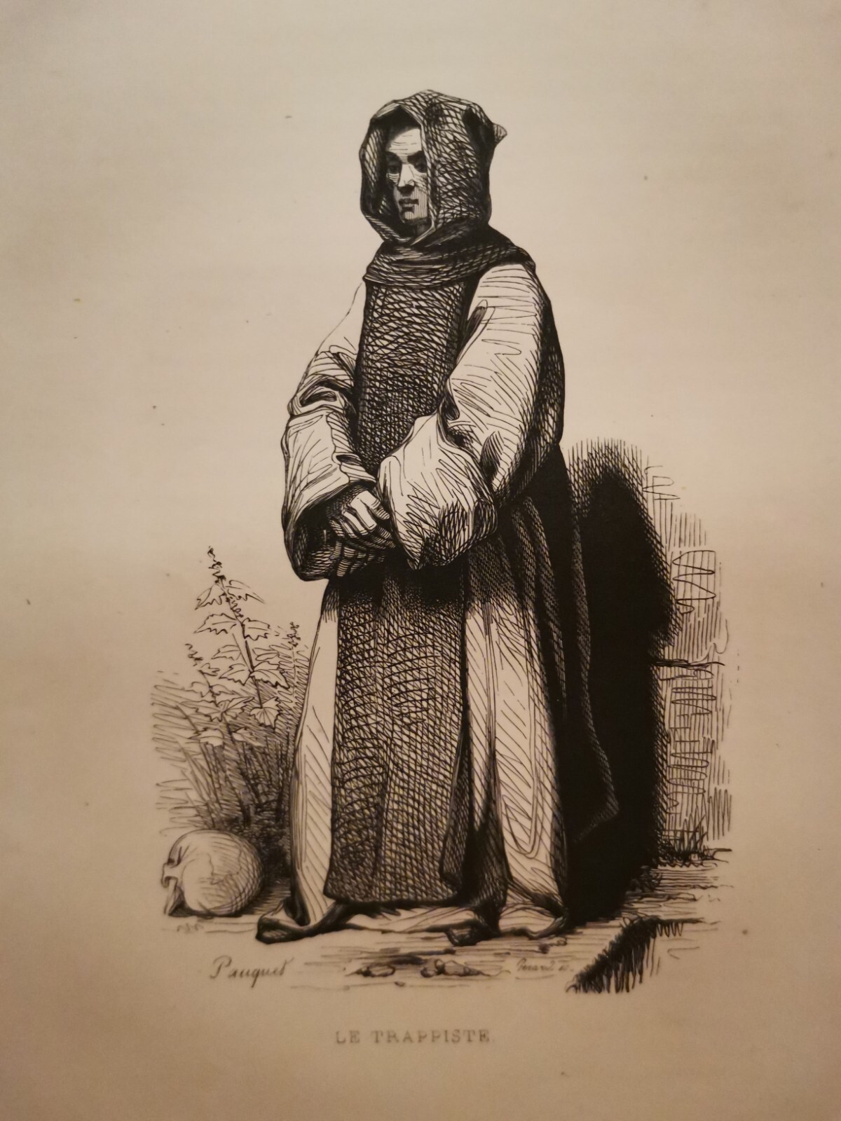 1840 Original Engraving Caricature Copperplate Vintage Retro Design Painting RARE