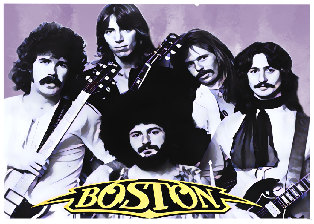 BOSTON * Fun Novelty * MUSIC BAND * Art Card * ATC ACEO