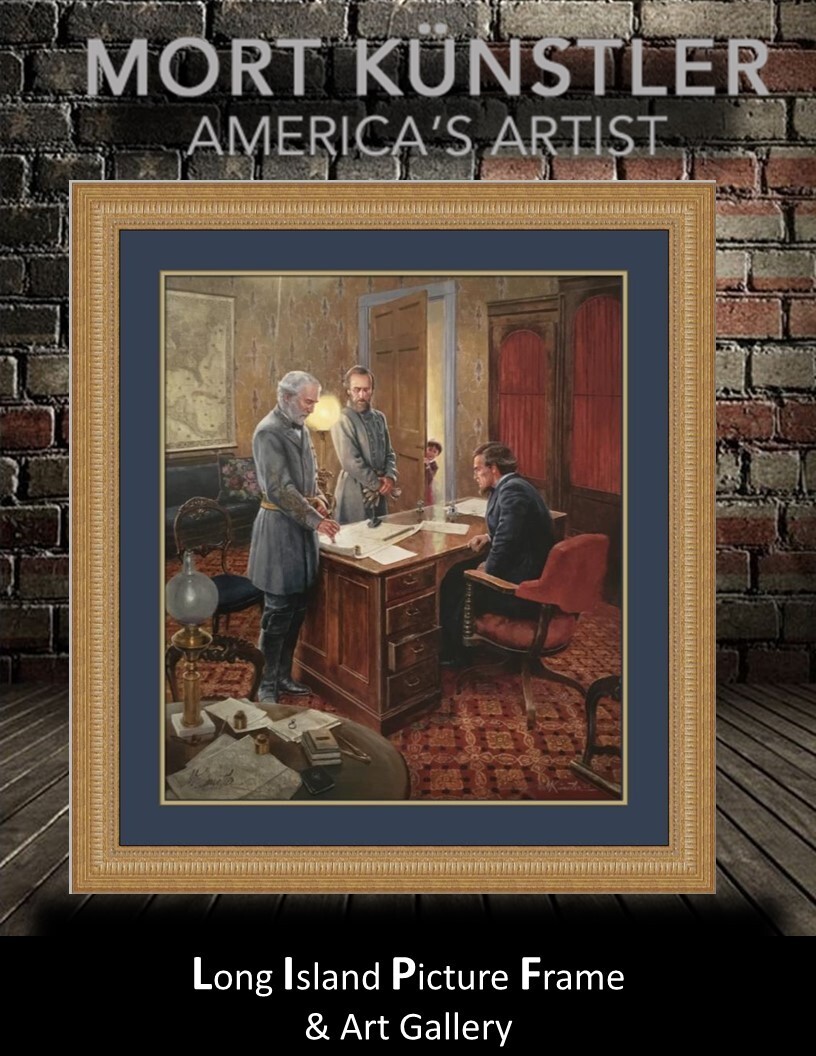 Mort Kunstler White House Strategy Signed L/ED Custom Framed Print