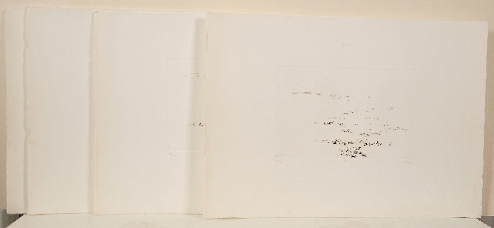 9x Etchings / Artists Unknown / 1975 Each / Hand Signed / 12 Copies Each. /1