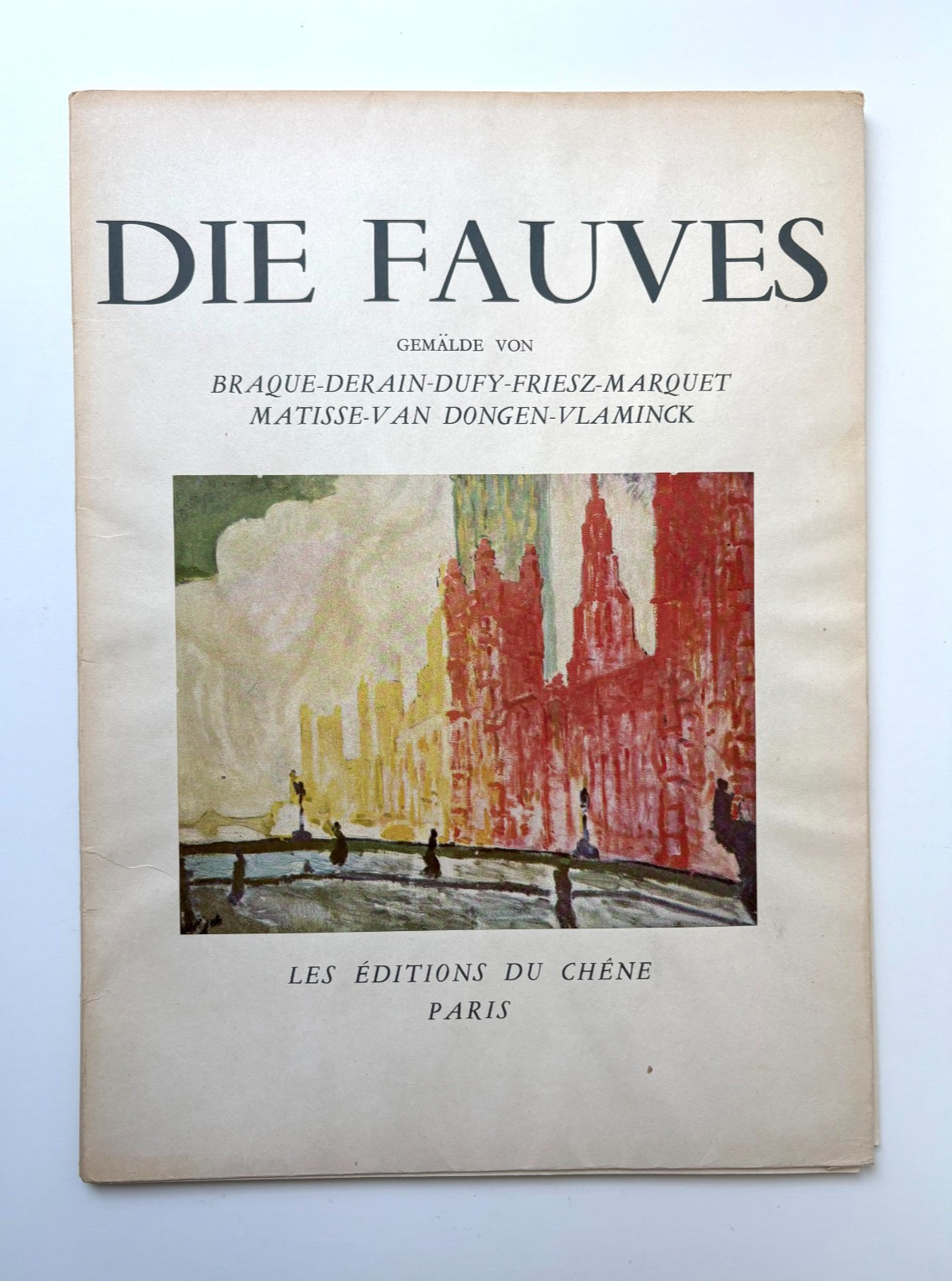 Die Fauves Les Éditions Du Chêne German Edition 16 Prints 1950 RARE