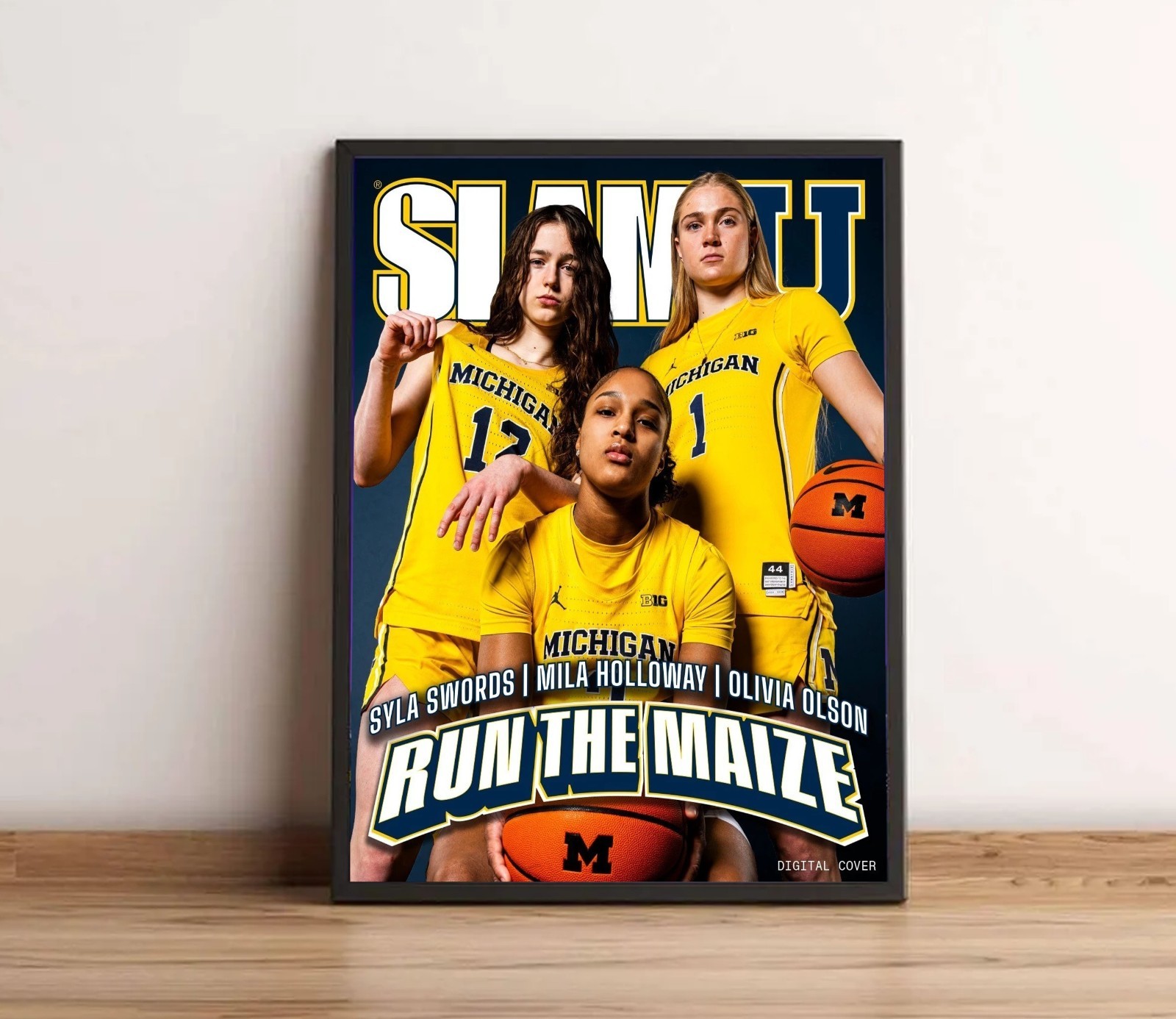 Syla Swords Mila Holloway Olivia Olson Michigan Wolverines Poster