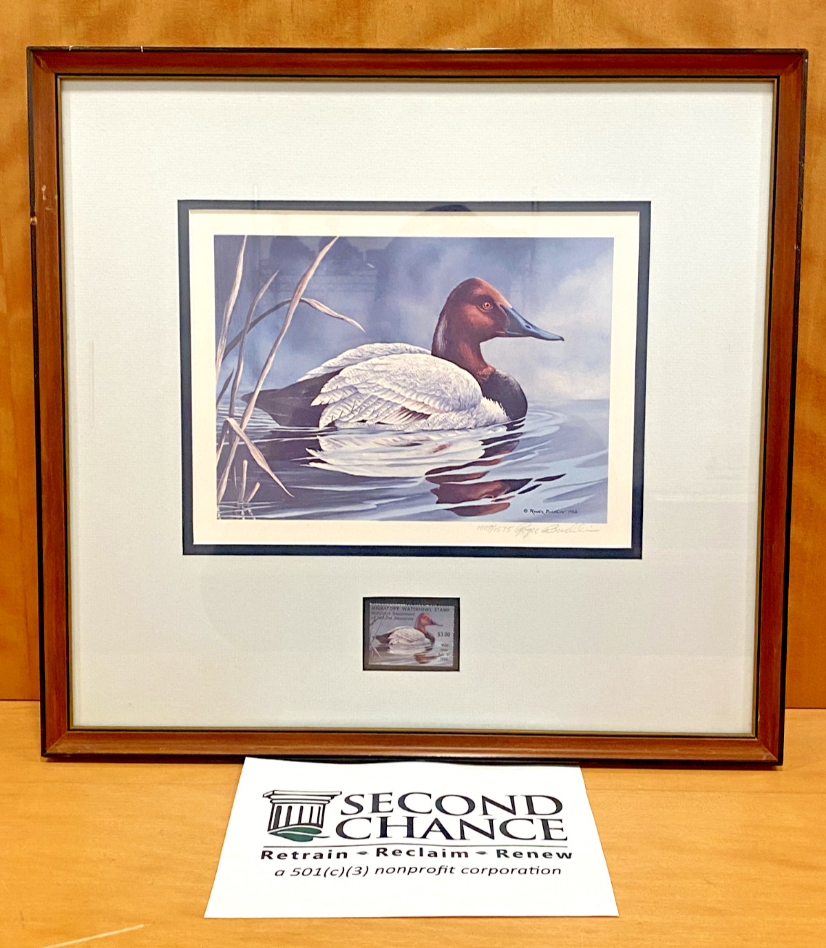 Roger Bucklin Duck Print 1983 Waterfowl Maryland Department of Natural Resources