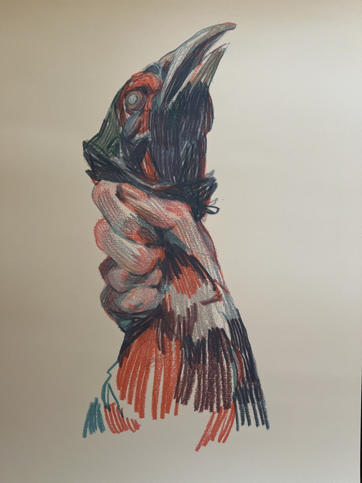 Aryz Death of Beauty Pheasant 2016 Signed Limited Edition Screenprint ED150
