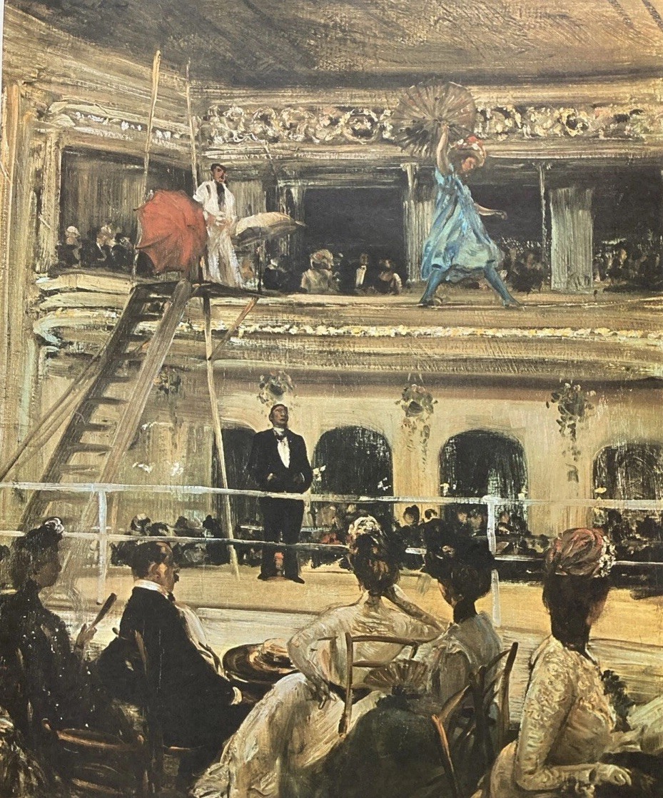 Hammersteins Roof Garden (William James Glackens) Lithograph Print Large