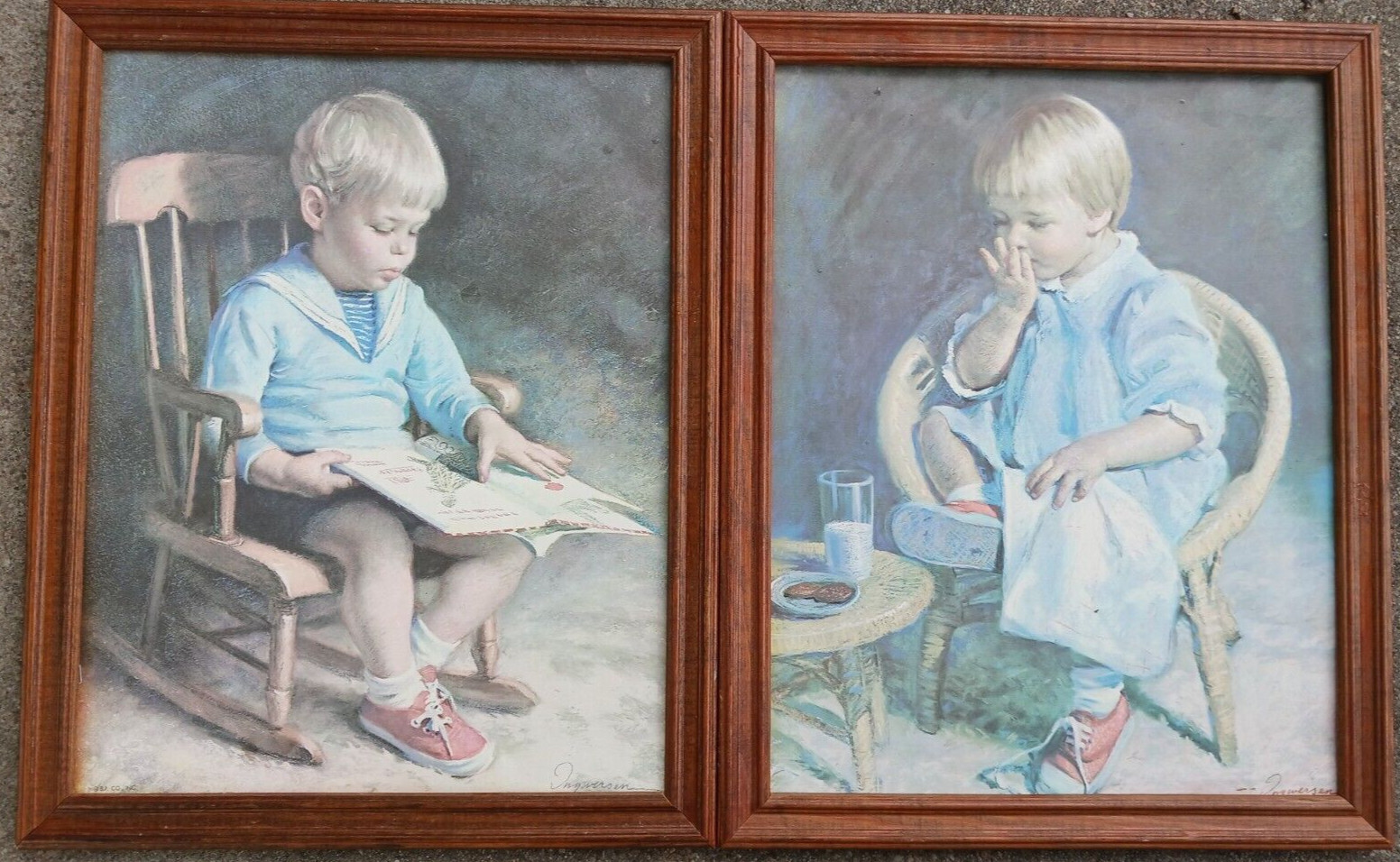 Vintage Gary and Gretchen Print 1980