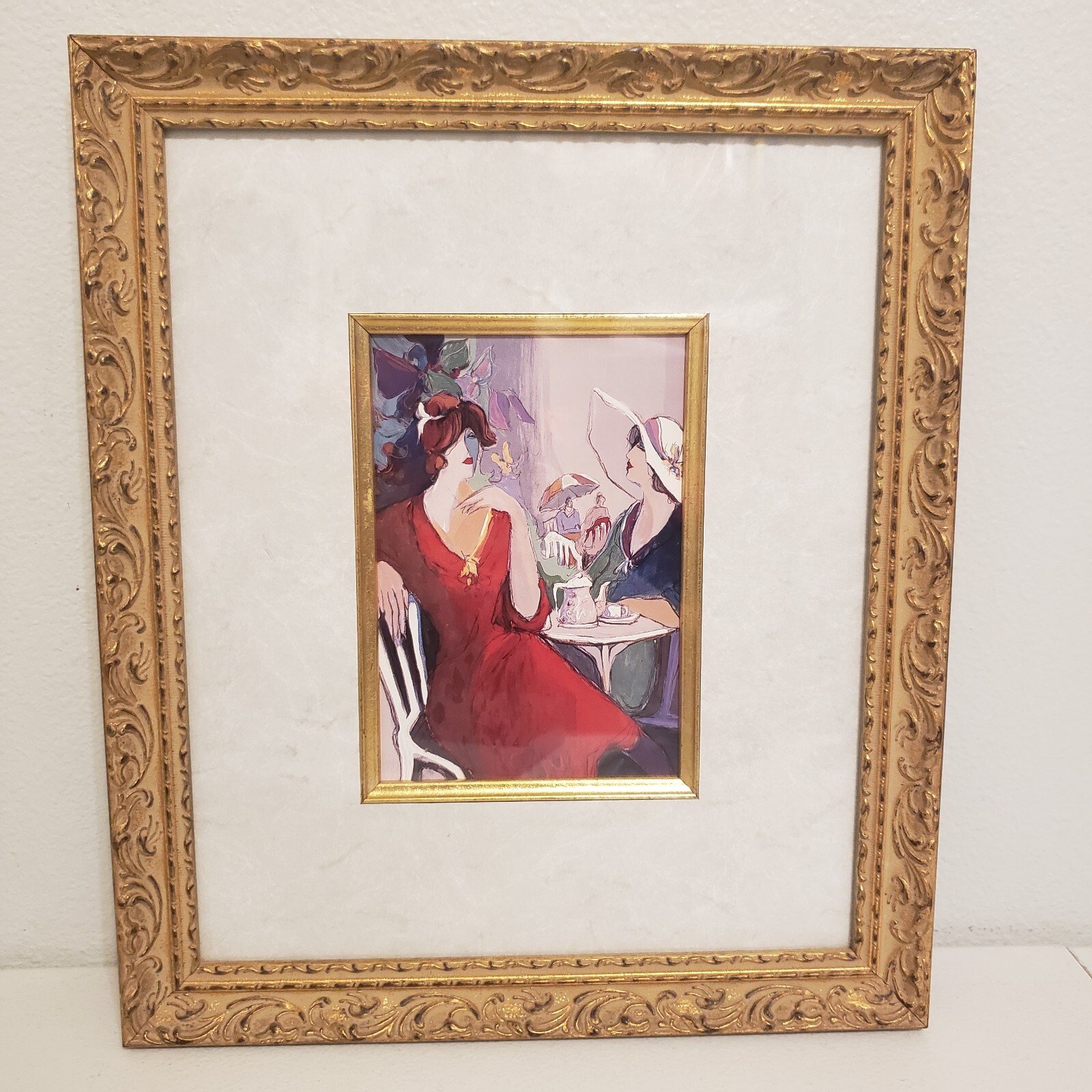 Ladies Having Tea Custom Framed Art Print Add To A Gallery Wall Or Any Room