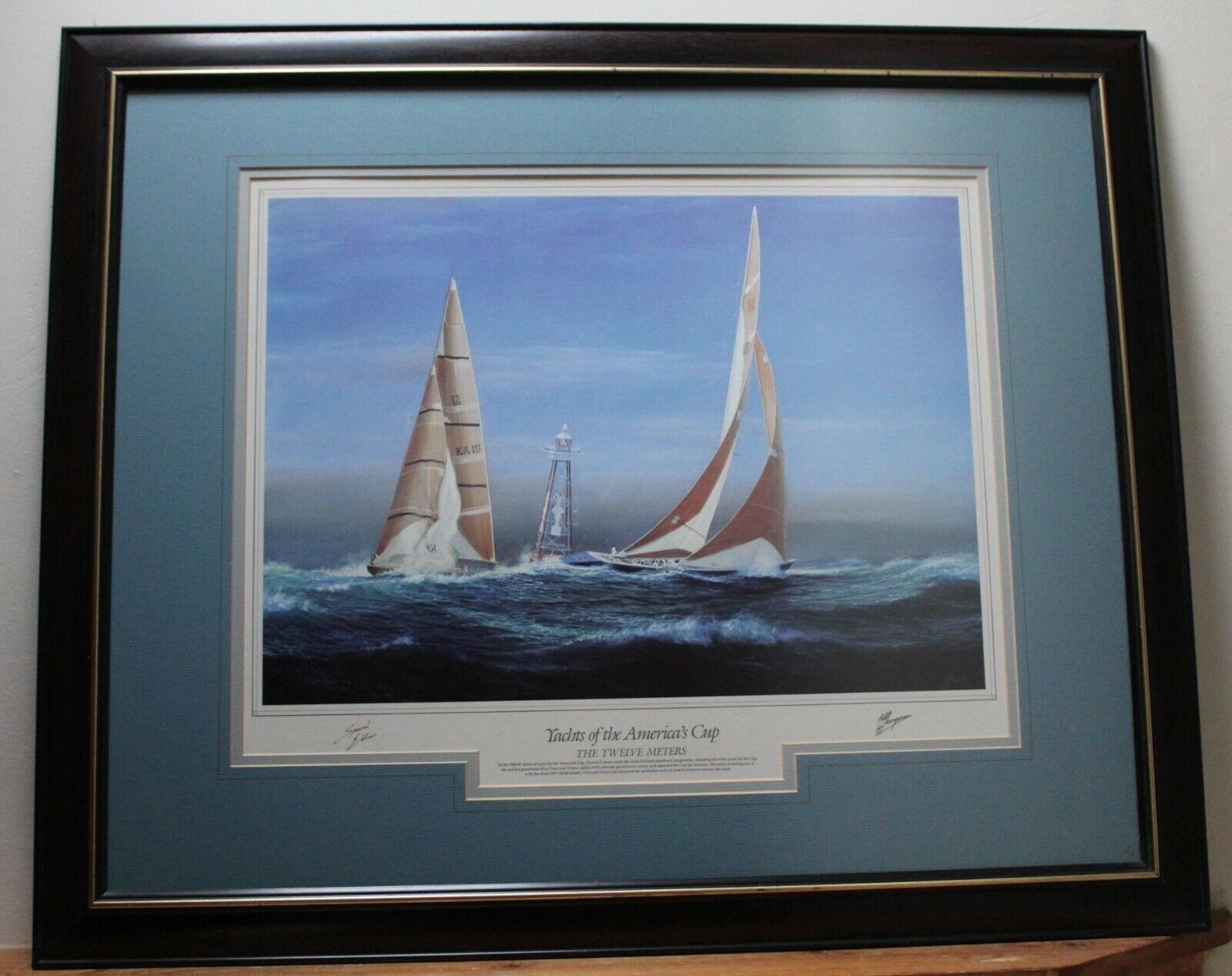 Yachts of the America’s Cup, THE 12 METERS – Tim Thompson Special Edition Print