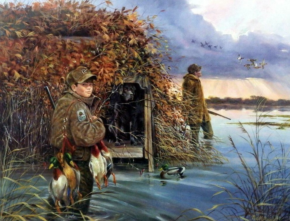 R.J. McDonald My First Limit – 22.5″x18″ Artist Proof