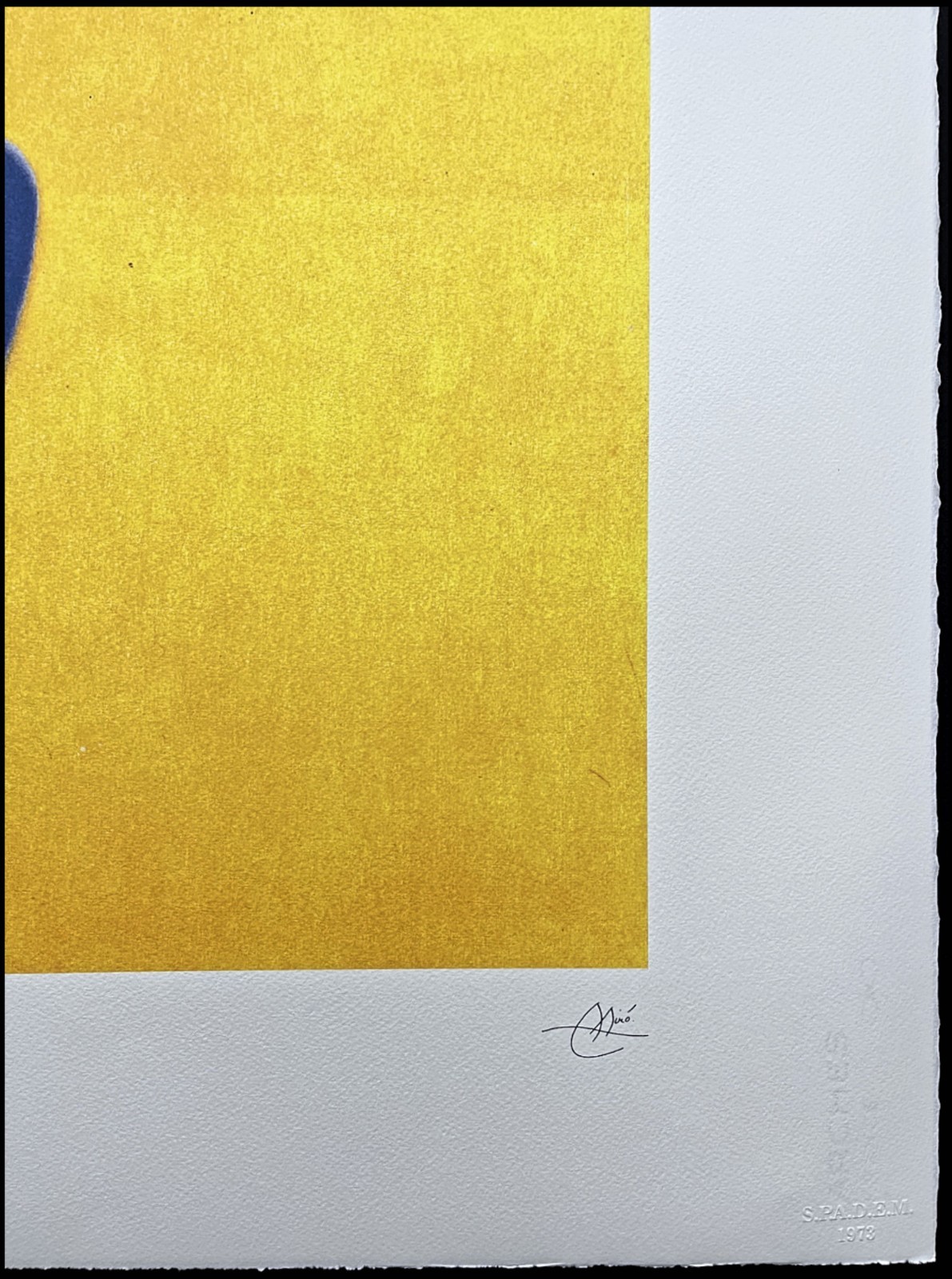 JOAN MIRÓ – The Larks Wing – signed, numbered edition 125/150,56x76cm