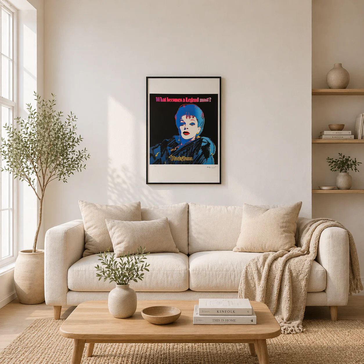 Andy Warhol Blackglama Lithograph on Arches 300gsm 16.5x23in (42×59 cm)