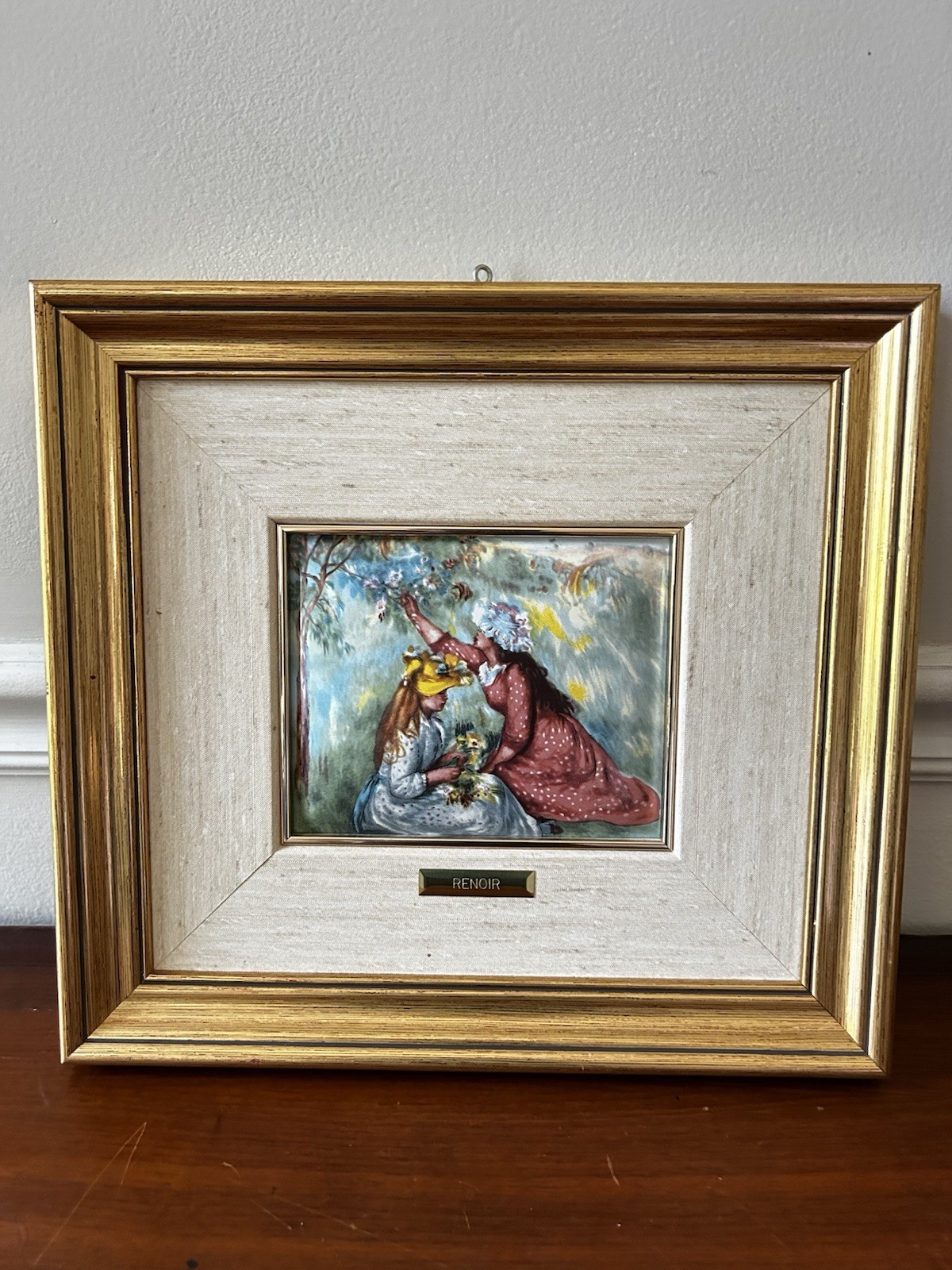 Vintage Enamel Miniatures Masterpieces By Picasso, Sorolla And Renoir