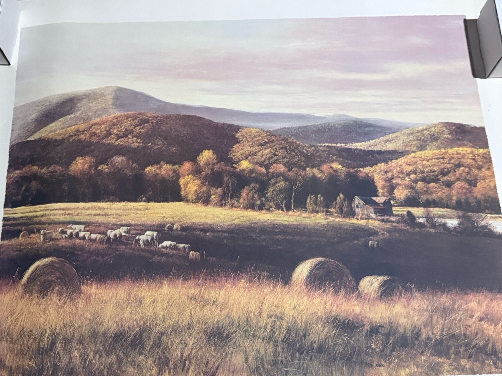Adolf Sehring Lithograph Hand signed in pencil – Autumn Fields Limited Ed