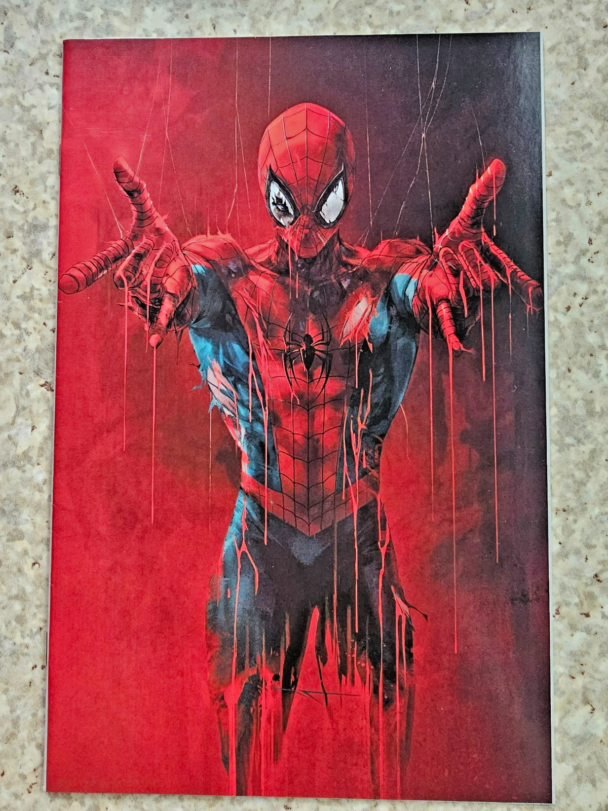 The Amazing Spider-Man #21 (drip) variant / virgin Ivan Tao cover