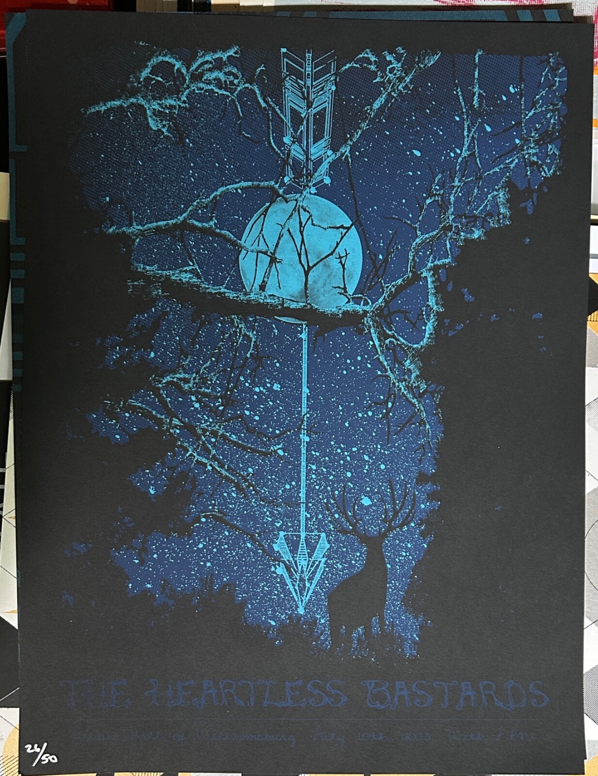 Heartless Bastards, Brooklyn 2013 by BC Print Media 1st edition