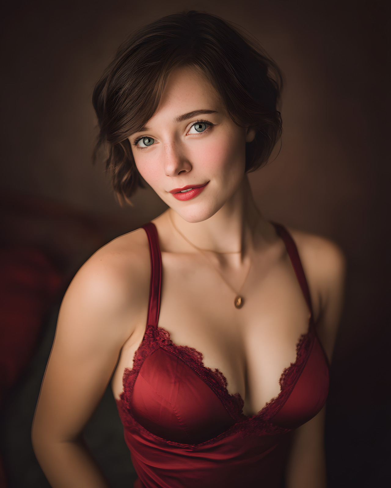 8×10 Glamour Woman Portrait Art Print – 831860172