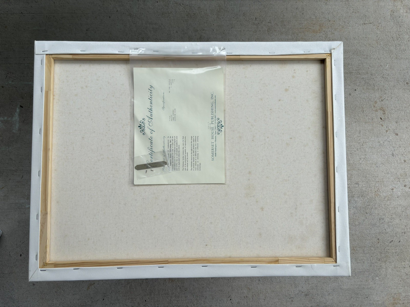 G Harvey We The People on Canvas SE 109/175 Signed COA