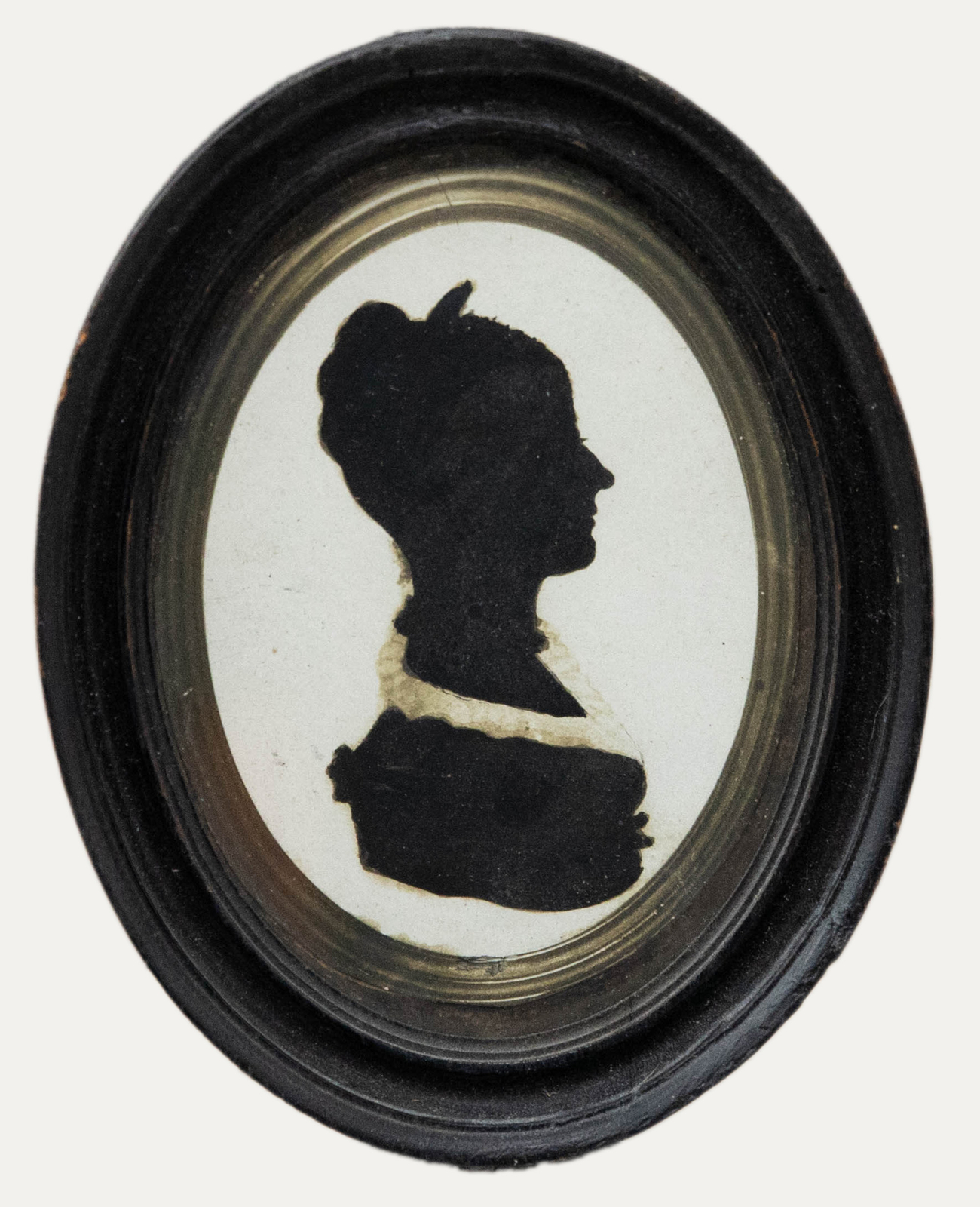 Francis Draper – Miniature Late 19th Century Photogravures, Family Silhouettes