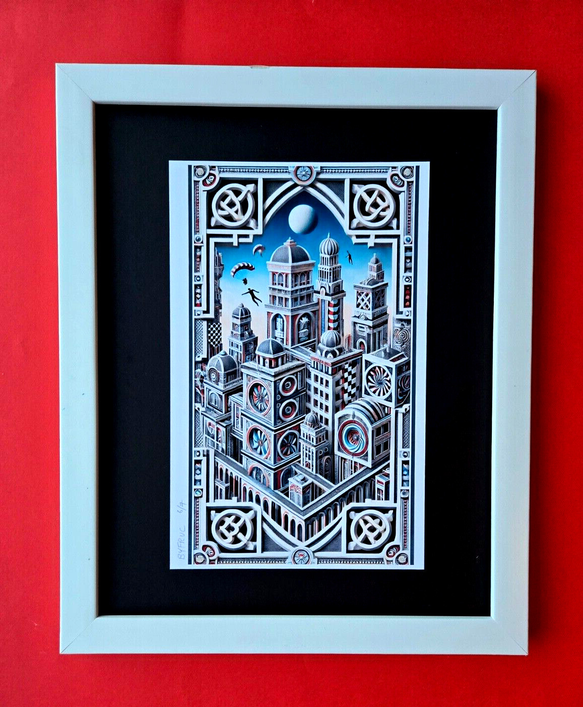 🔥 BYFRUC – Limited Edition of Only 7 Art Prints + Moon Bound Citadel + COA